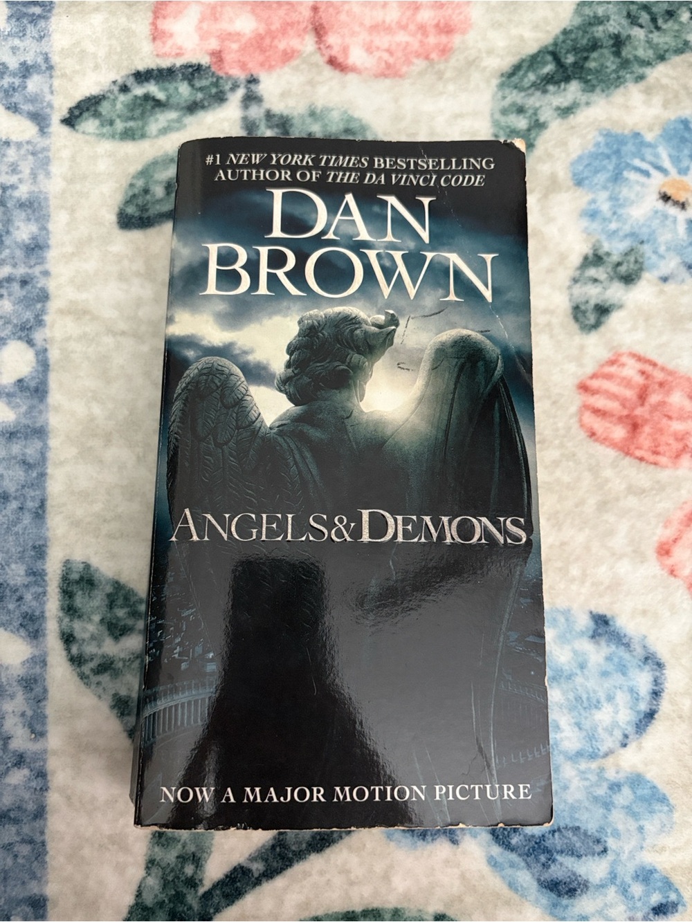 Angels & Demons Paperback Book - Black/Gray Cover